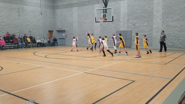5th - 6th Grade Upward Basketball Game 7 First Quarter