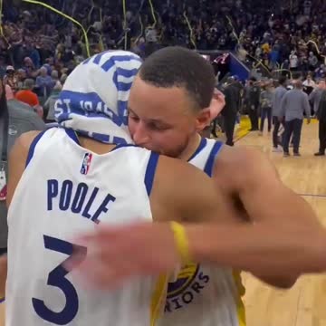 That winning feeling steph and poole!!