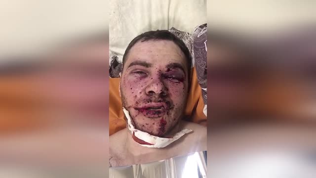 A RUSSIAN SOLDIER WAS CAPTURED