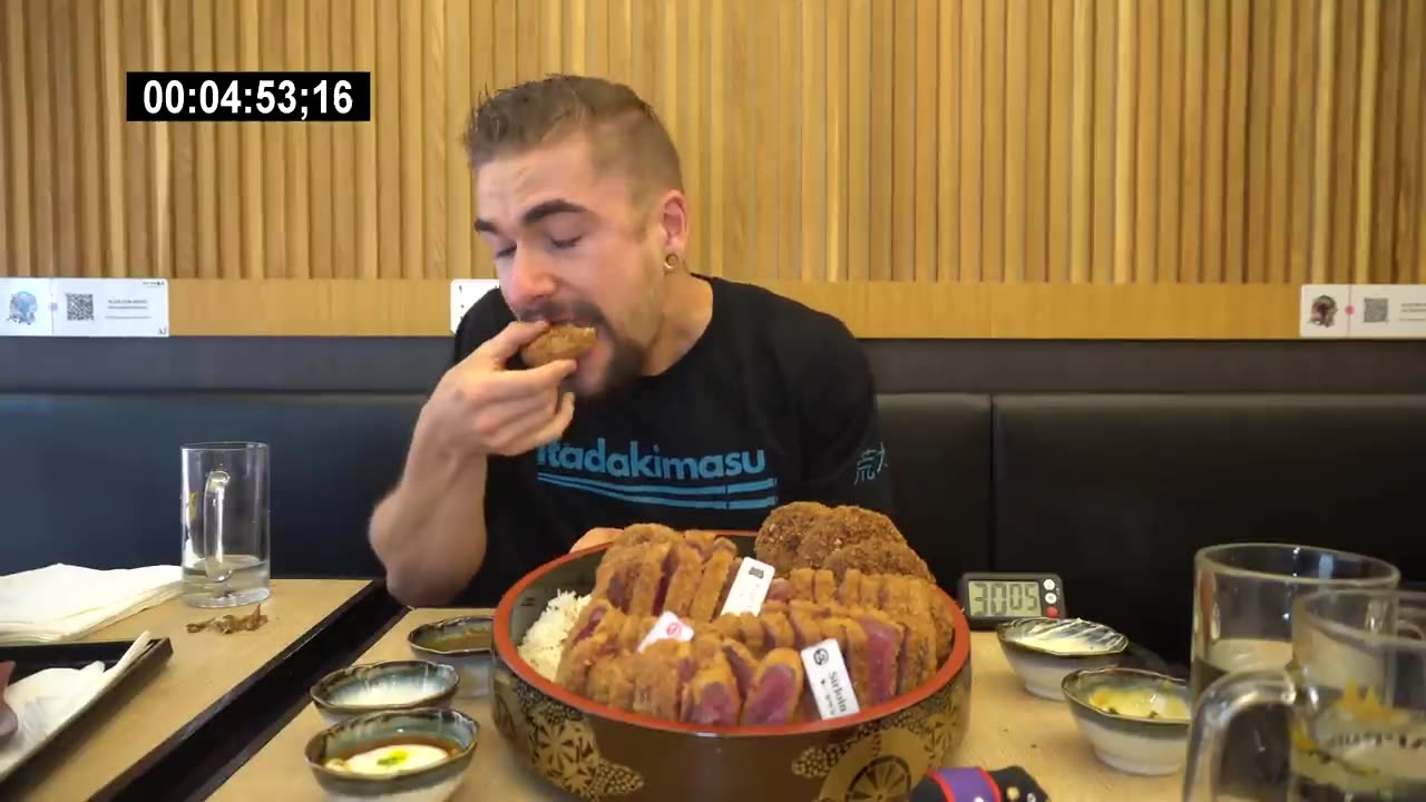 "EVERYONE FAILS" UNBEATABLE FRIED STEAK CHALLENGE | Japanese Katsu Challenge (Fried Chicken & Beef)