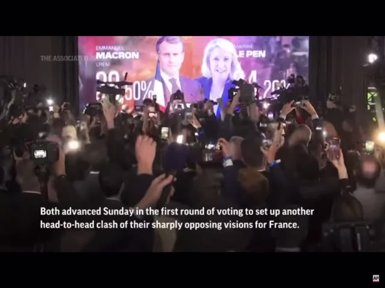 Congratulations Marine Le Pen Viva la France / Down with Macron