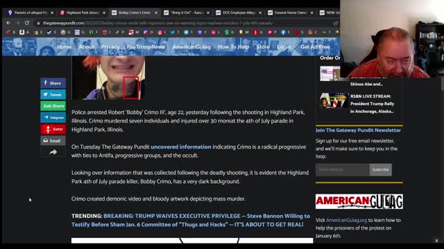 Highland Park shooter's family are retarded