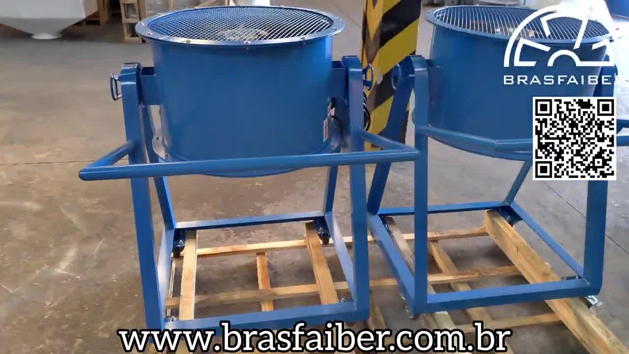 Ventilador Axial com Carrinho | Brasfaiber Brasil