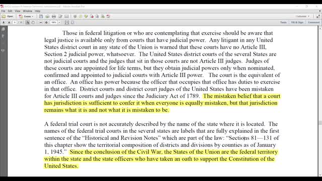 Territorial Jurisdiction Lesson 7