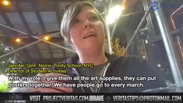 Project Veritas Finds More Liberal Educators Wanting To Indoctrinate Our Children