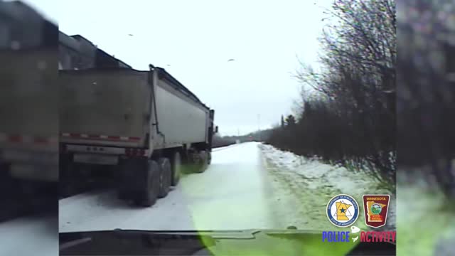 Train Smashing into Semi-Truck in Minnesota