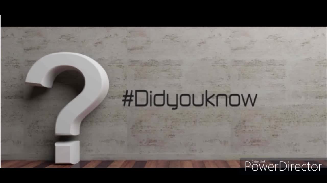 #Didyouknow II