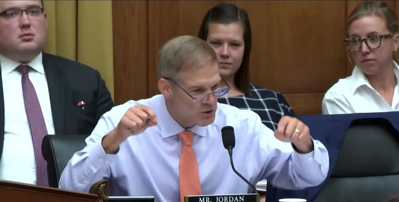 Jim Jordan Blasts DOJ & NSBA Coordination to Call Parents Domestic Terrorists