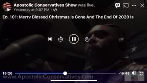 highlight 2 from Ep. 101 “Merry Blessed Christmas Is Gone and 2020 is Going out With A Bang”