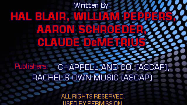 kbkaraokeking I Was The One (Elvis)