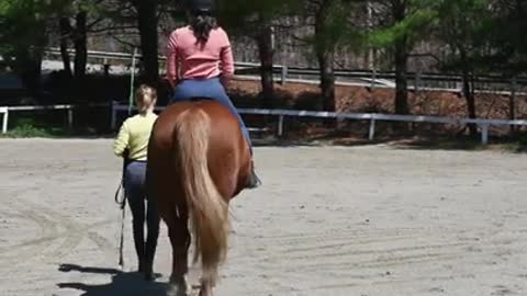 Horse riding