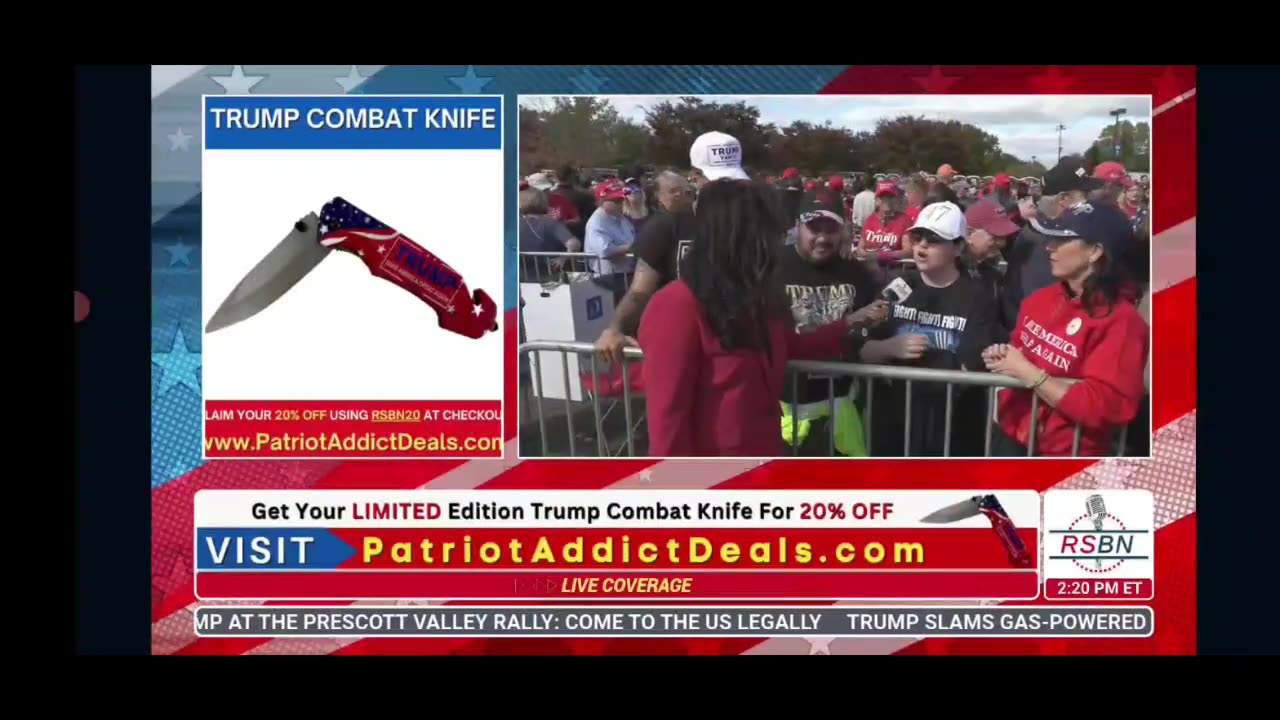 ๐ฅ Trump Rally TODAY in PA! RSBN Talks to Youth Lined Up for HOURS โ Inspiring! ๐บ๐ธ