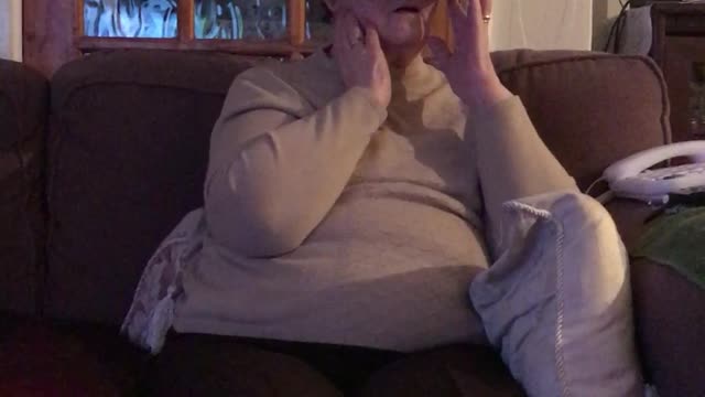 Grandmother's First Virtual Reality Roller-coaster