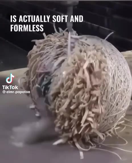 Perhaps this is how the ancients perfectly evenly cut huge stone megaliths