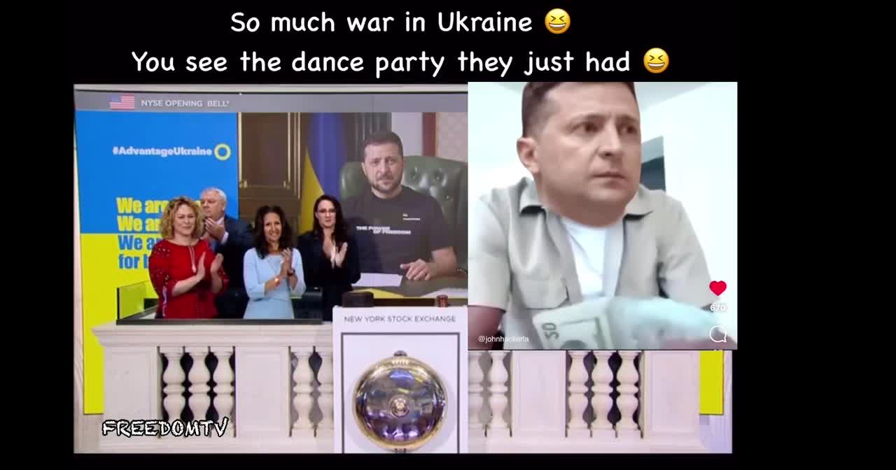 Ukraine partying