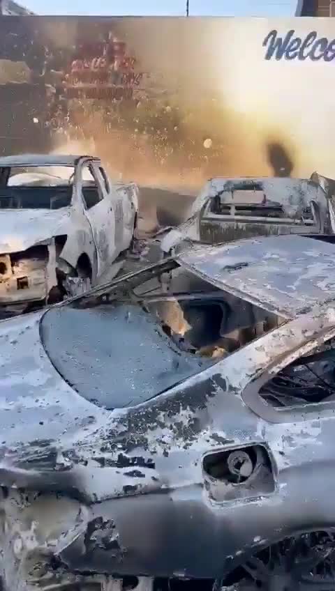 Footage of South Africa carnage