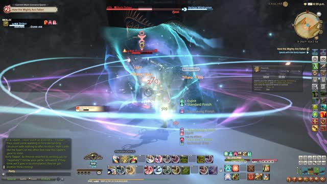 FFXIV Endwalker MSQ 23-Tracks in the Snow and How the Mighty are Fallen