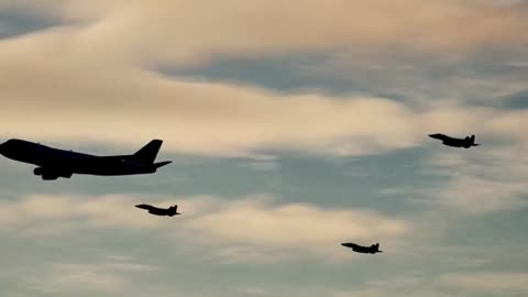 anonup - Donald Trump's security team in the sky.