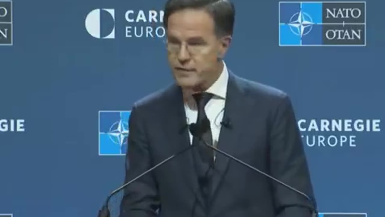 Mark Rutte, former Dutch PM and now Secretary General to NATO: