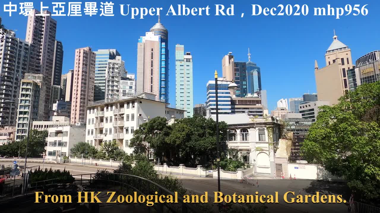 [取名自維多利亞女皇丈夫] 中環上亞厘畢道 Upper Albert Road，HK，Dec2020, mhp956