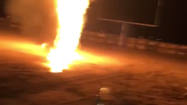 lighting christmas tree on fire