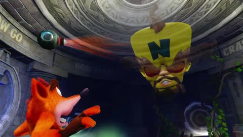 Easter Egg: Annoy Cortex in Crash Bandicoot 2: Cortex Strikes Back