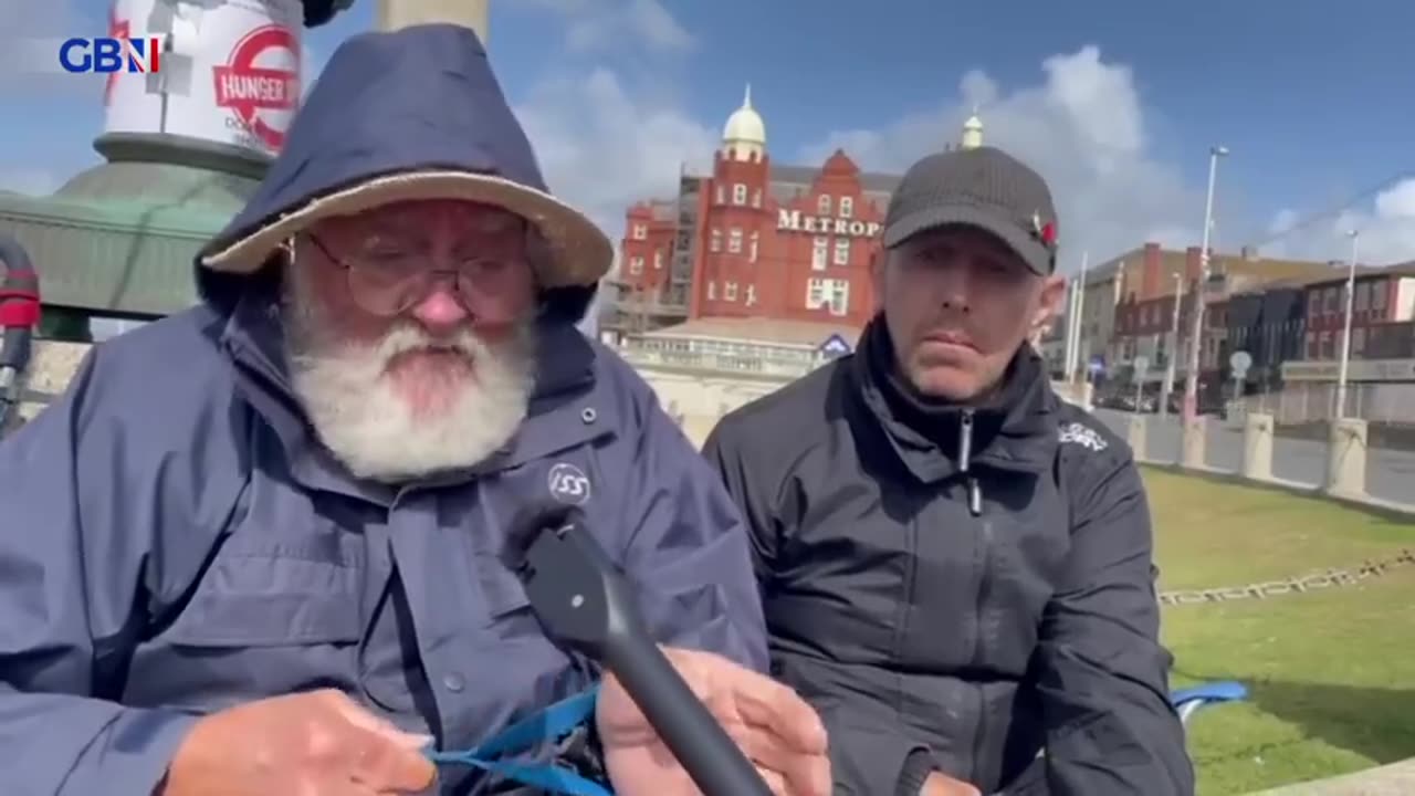 British Grandad, 78, on hunger strike against illegal immigration hounded by