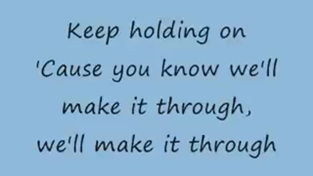 Keep Holding On Avril Lavigne lyrics