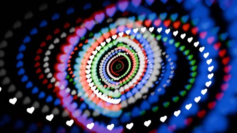 632. ❤️‍🔥Multiverse 🩵of 💛Vibrant 💗Hearts🩷🔔#PiSrnd 👁️ 💙Have Fun! 💜 4k