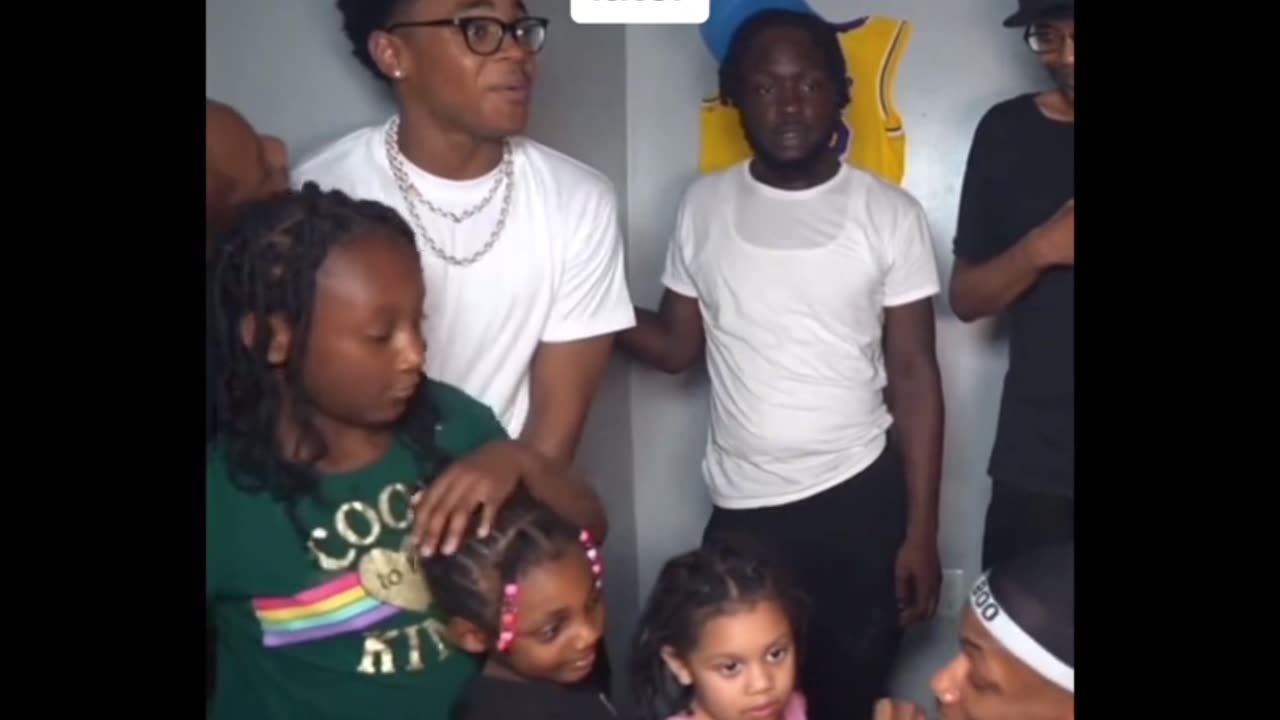 Micheal Rainey gets grabbed on, head squeezed by some thot