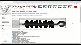 Nonograms - The Shish kebab