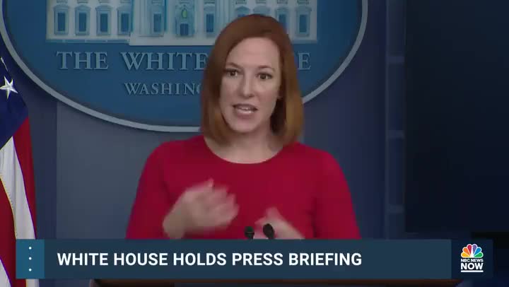 Jen Psaki: We have to pass Build Back Broke so Americans can find out what’s in it!