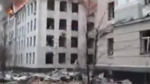 Atleast 21 persons killed and 140 injured in russian missile attack at Ukrainian city kharkiv ...