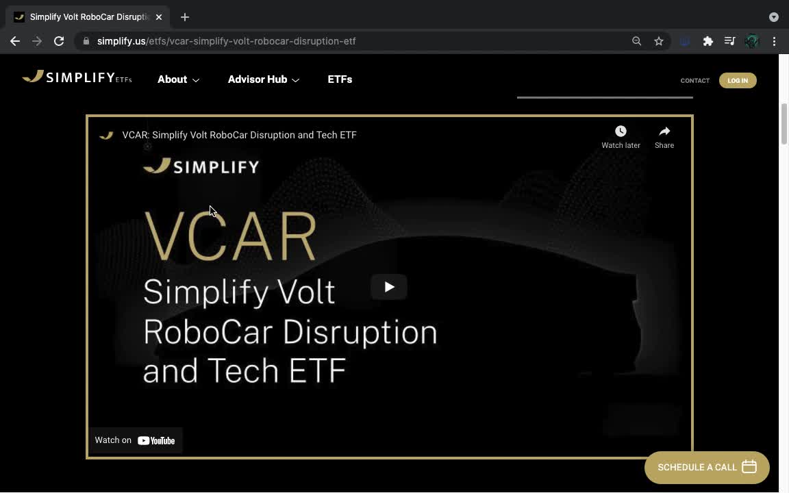 VCAR ETF Introduction (Robocar and Disruptive Tech)