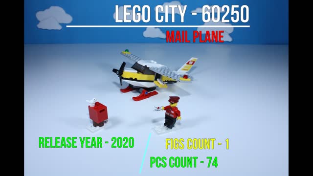 Lego City - 60250 - Mail plane