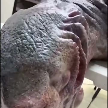 Strange creature found