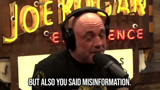 JOE ROGAN: "Tim Walz was saying free speech doesn't apply to hate speech and misinformation"