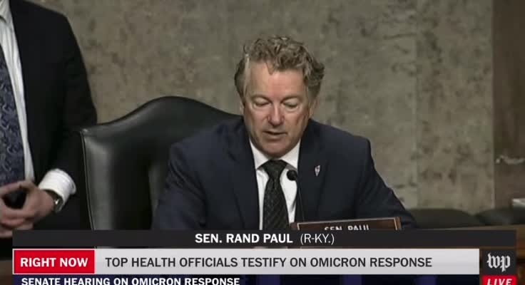 Rand Paul Baseball Field Fauci Lied