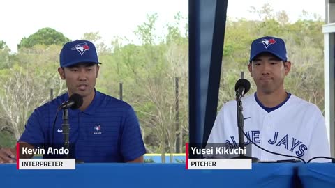 Kikuchi impressed with Blue Jays' professionalism