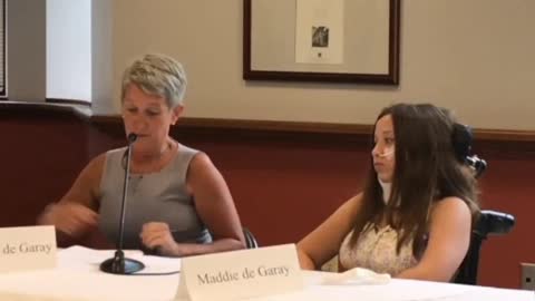 12 year old suffered from the Covid vaccine, press conference