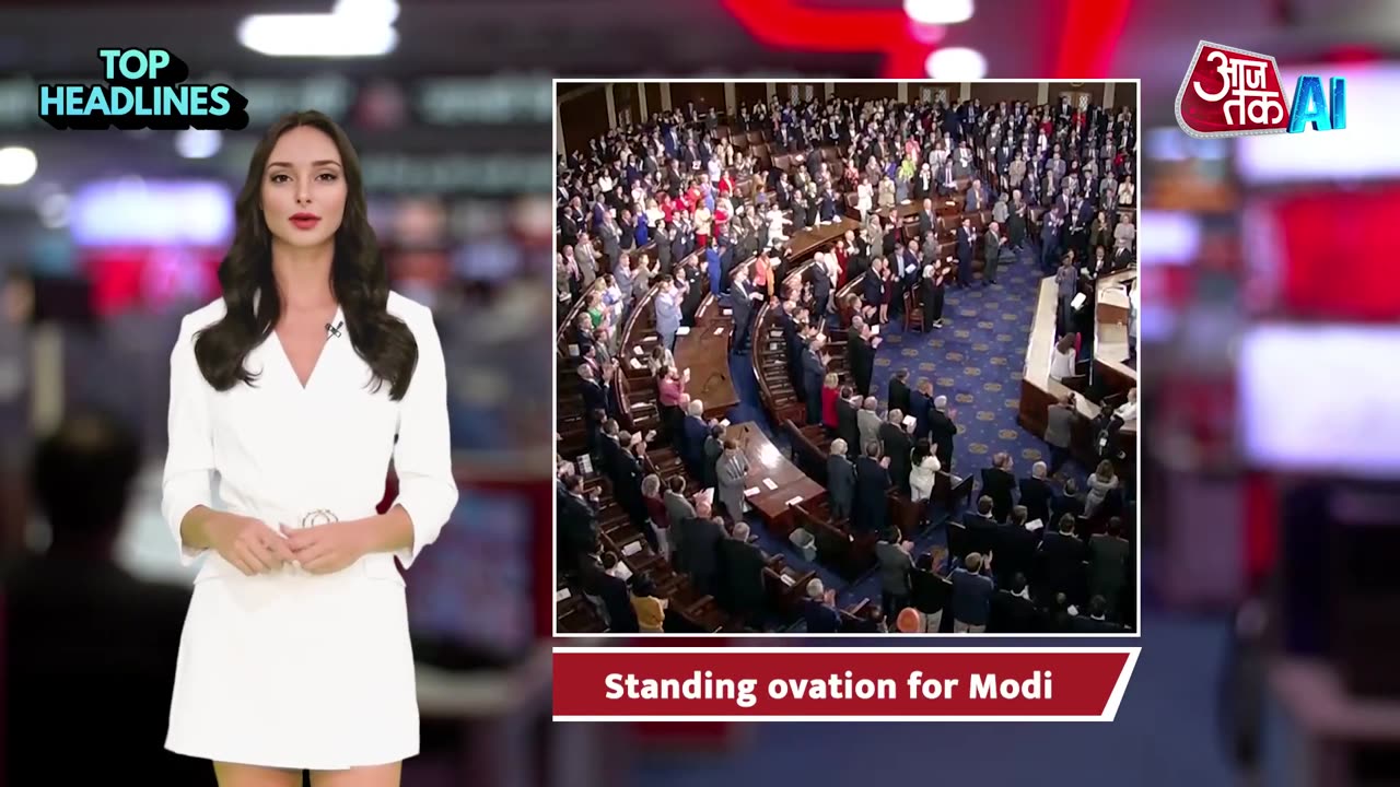 Watch: Morning News Headlines From Aaj Tak AI Anchor Sana