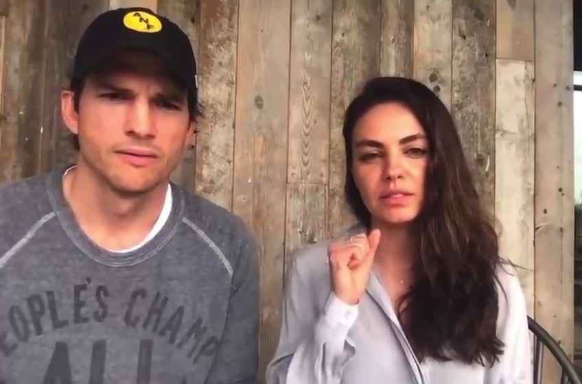 Ashton Kutcher & Mila Kunis raised $35 million dollars and shipped it off to Ukraine