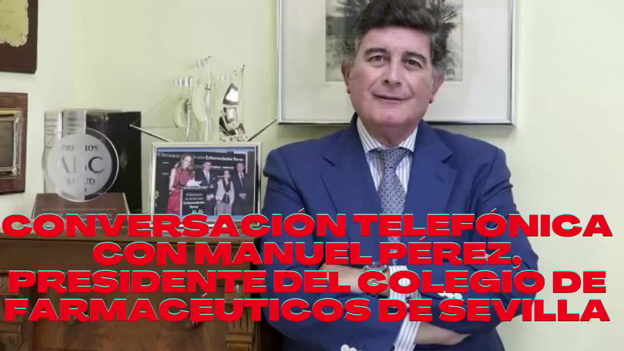 EscandaEscandalosa conversación con Presidente Colegio de Farmacéuticos de Sevilla sobre vacunas