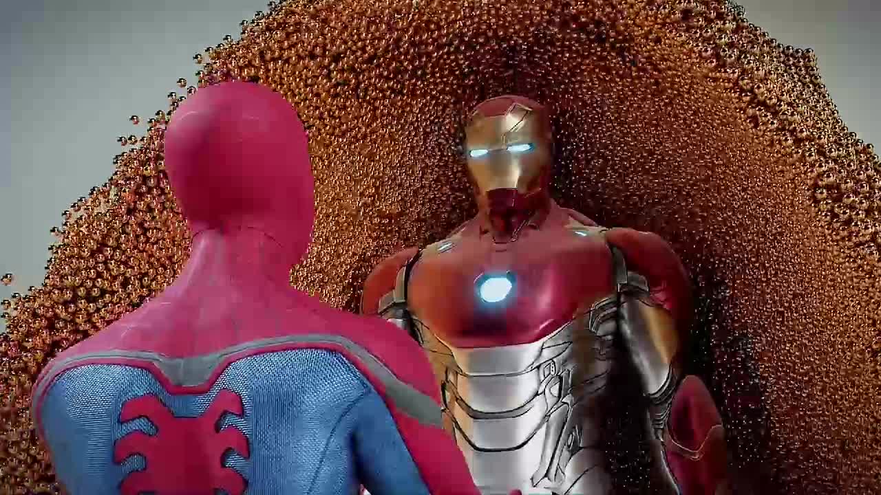 IRON MAN vs MAGNETIC BALLS