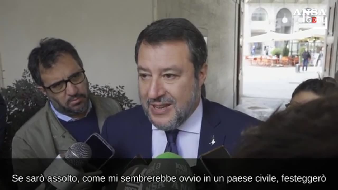 🔴 Open Arms, Salvini: "Se sarò condannato non mi dimetterò, contrastare gli sbarchi è un dovere."