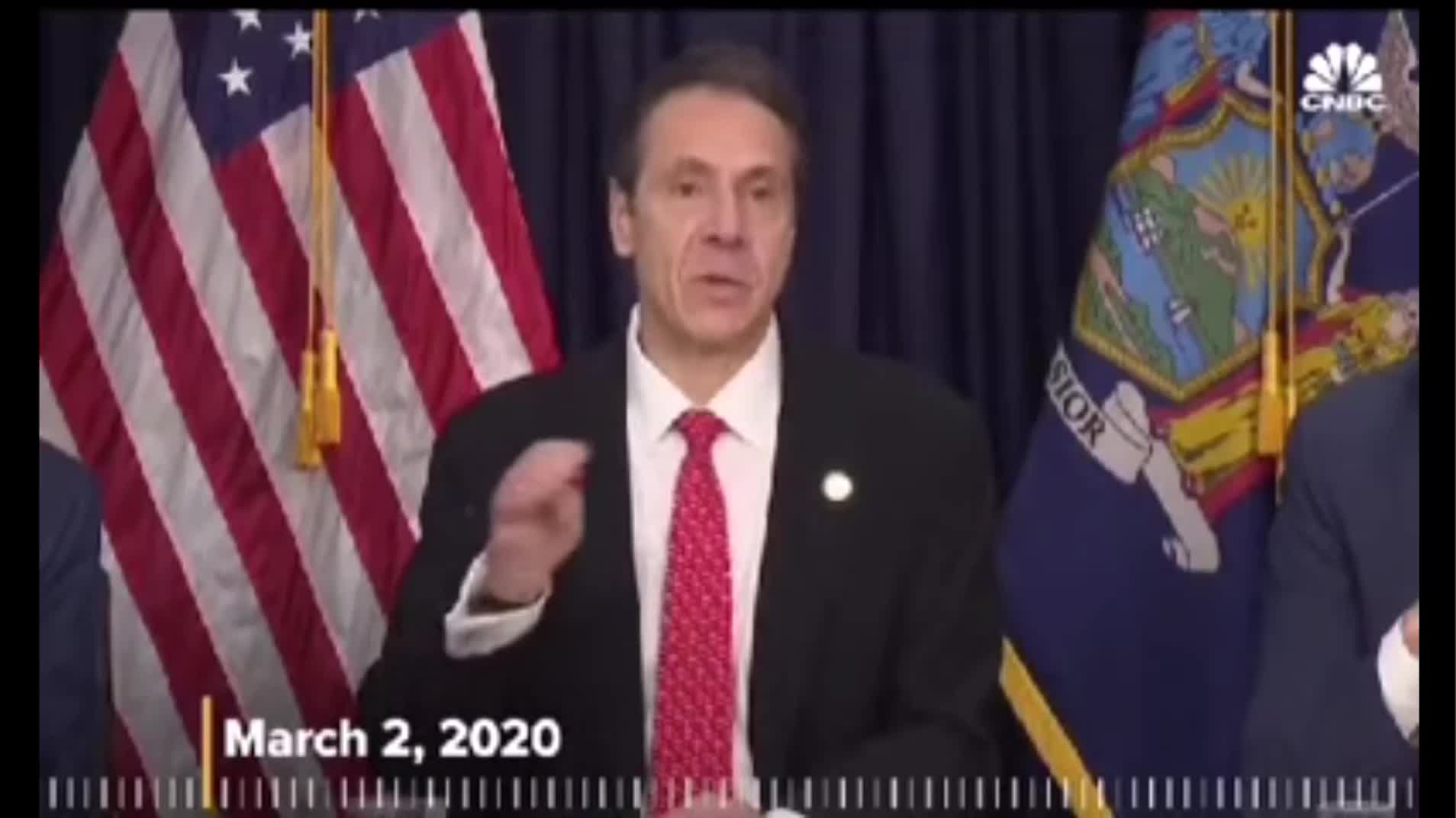 Cuomo blames Trump for his COVID ineptitude
