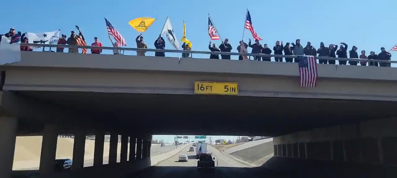 Freedom Convoy 2022 Texas USA