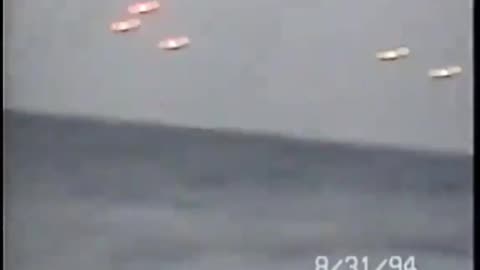 Fishermen get chased by UFOs (Classic Footage)