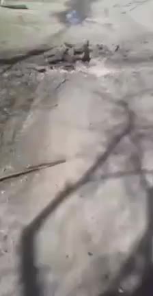 The consequences of the shelling of the village of Klimovo in the Bryansk region