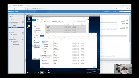 How to install Oracle database 21c on Windows Server 2022.